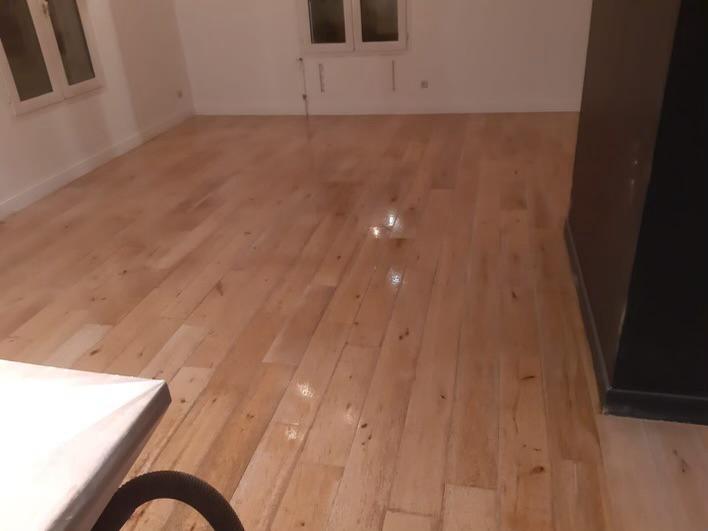 Parquet - Pendant ponçage